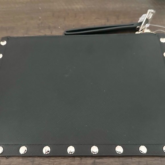 White House Black Market Floral Studded Clutch Wristlet - Picture 6 of 10